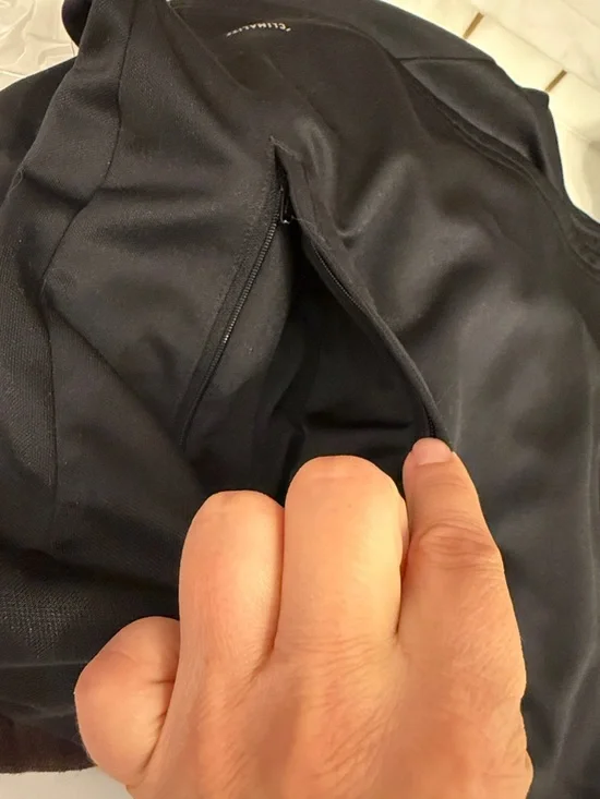 adidas Black Half-Zip Performance Pullover - Picture 5 of 5